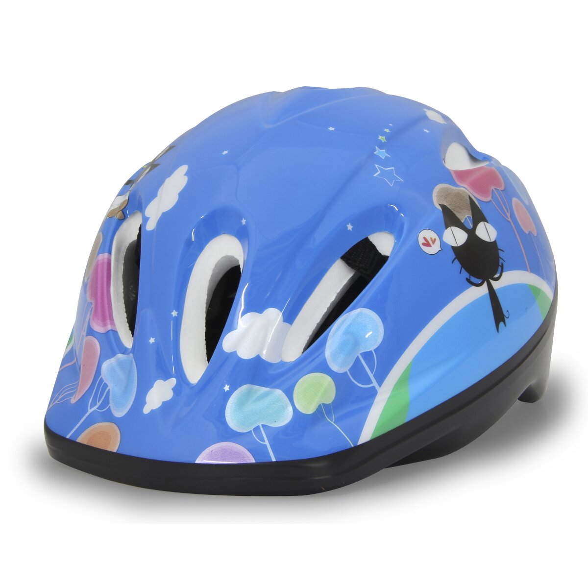 Kinder Fahrradhelm M blau