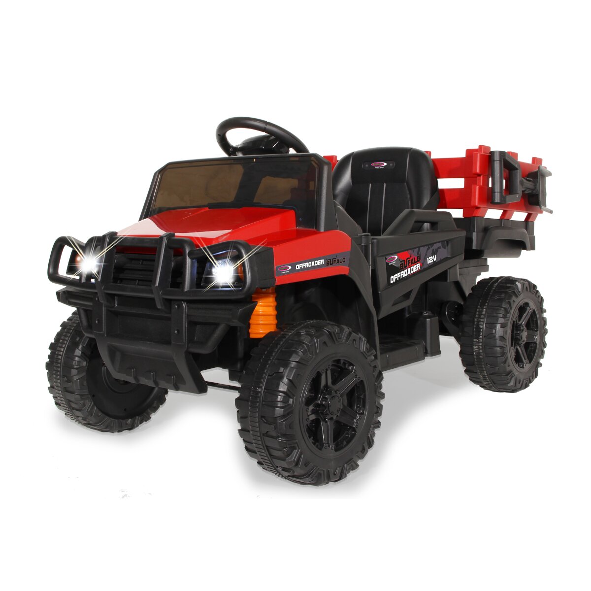 Kinderfahrzeug Offroader Bufalo rot