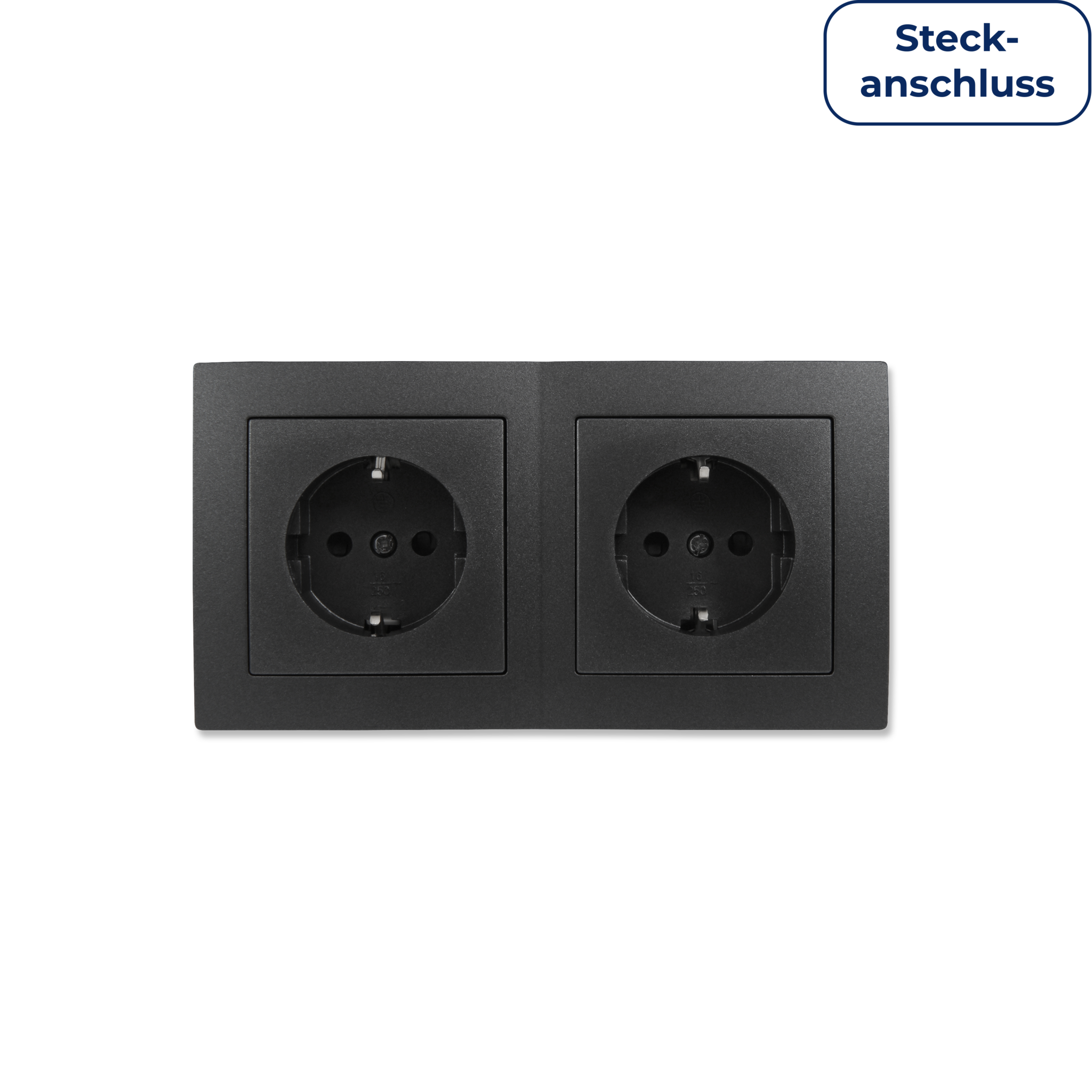 Steckdosen Set McPower Flair ''Beginner 2S Profi'' 3-teilig, Steckanschluss