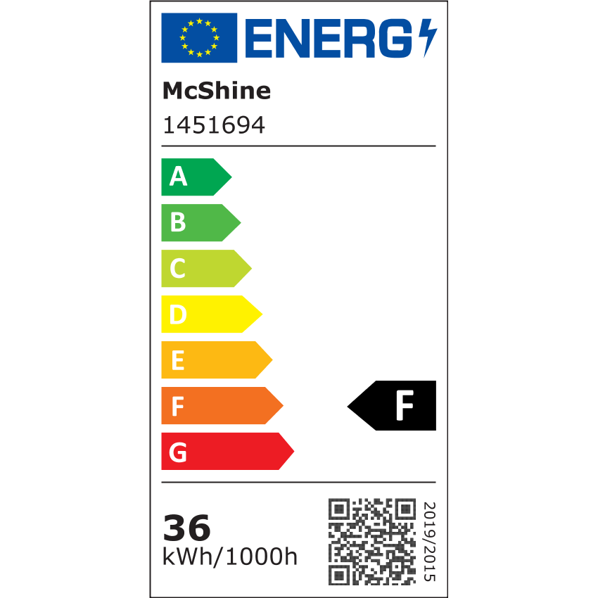 LED Feuchtraumleuchte McShine ''FL-22'' IP65, 3600lm, 36W, 4000K, 134cm, neutralweiß