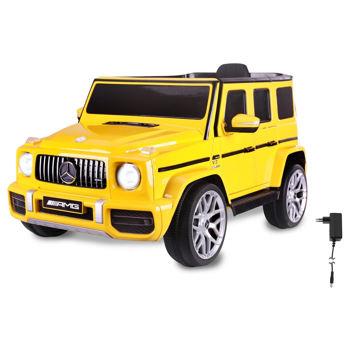 Kinderfahrzeug Mercedes-AMG G 63 gelb