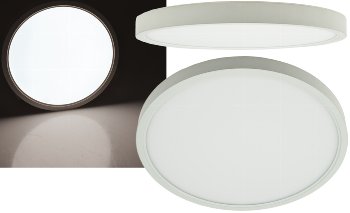 LED Deckenleuchte "Santano 24n" - Ø 30cm, 24W, 2350lm, 4200K neutralweiß
