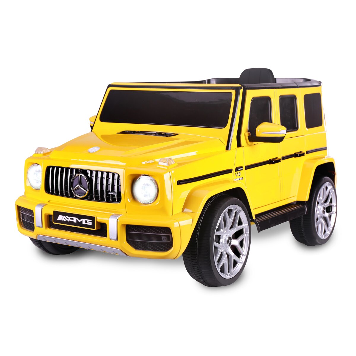 Kinderfahrzeug Mercedes-AMG G 63 gelb