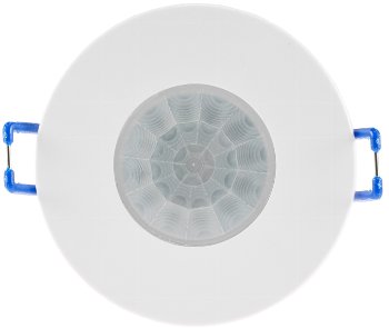 Decken-Einbau-Bewegungsmelder 360° IP65 - PIR, LED geeignet, 8m Detektion, 76x36mm