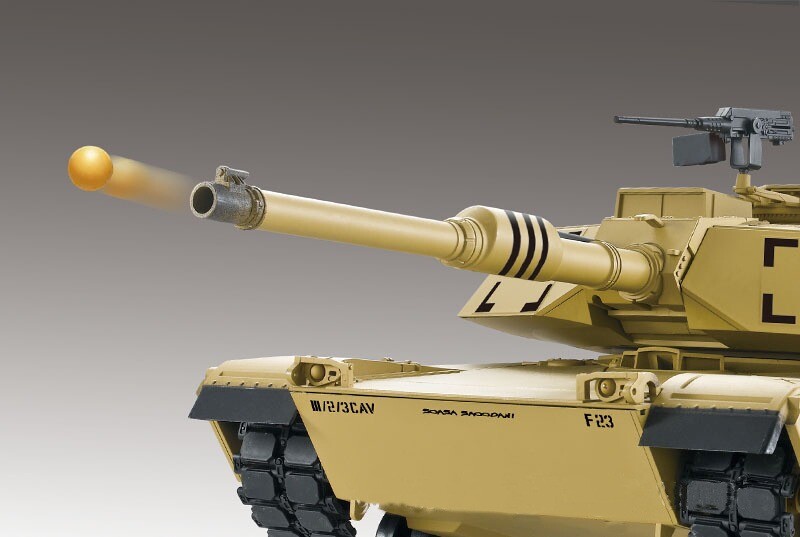 RC Panzer "M1 A2 Abrams" - Metallgetriebe & Metallketten