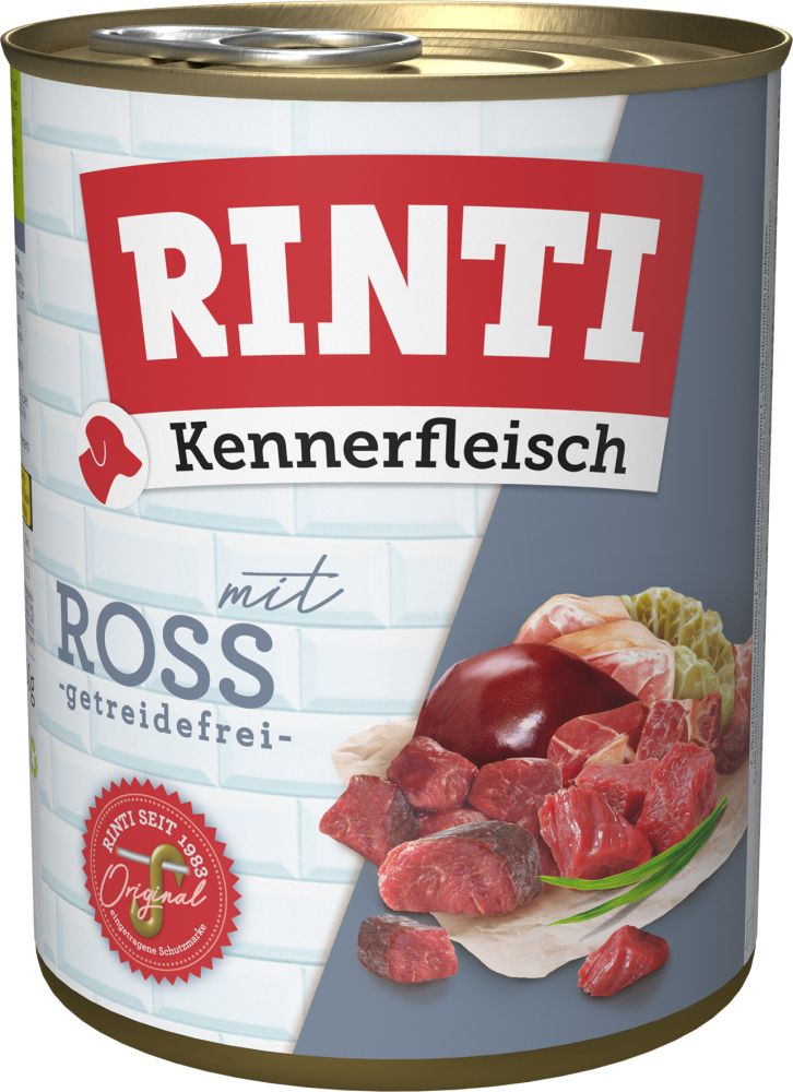 Rinti Kennerfleisch mit Ross - 800 g Rinti Kennerfleisch mit Ross - 800 g