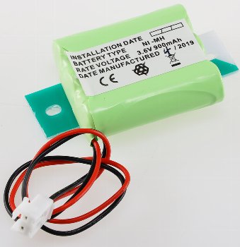 NiMH Akku Fluchtwegleuchte  #Ersatzteil# - für Art.Nr. 21650 + 21653, 3,6V, 900mAh
