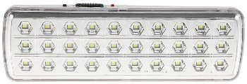 LED Notleuchte "CTNL-30 SMD" 205x65x30mm - Lithium Akku 3,7V/1200mAh, nur 2W