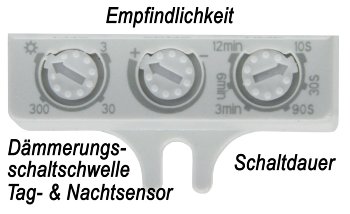 HF Bewegungsmelder "CBM extend" 230V - 180/360°, zur Nachrüstung in Leuchten