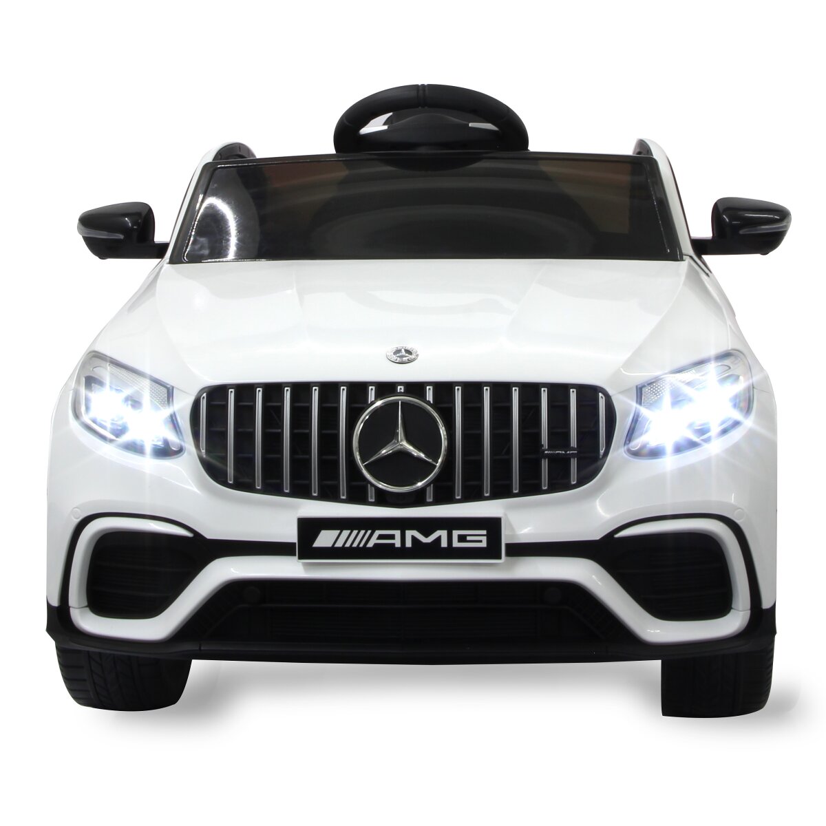 Kinderfahrzeug Mercedes-AMG GLC 63 S Coupé weiß