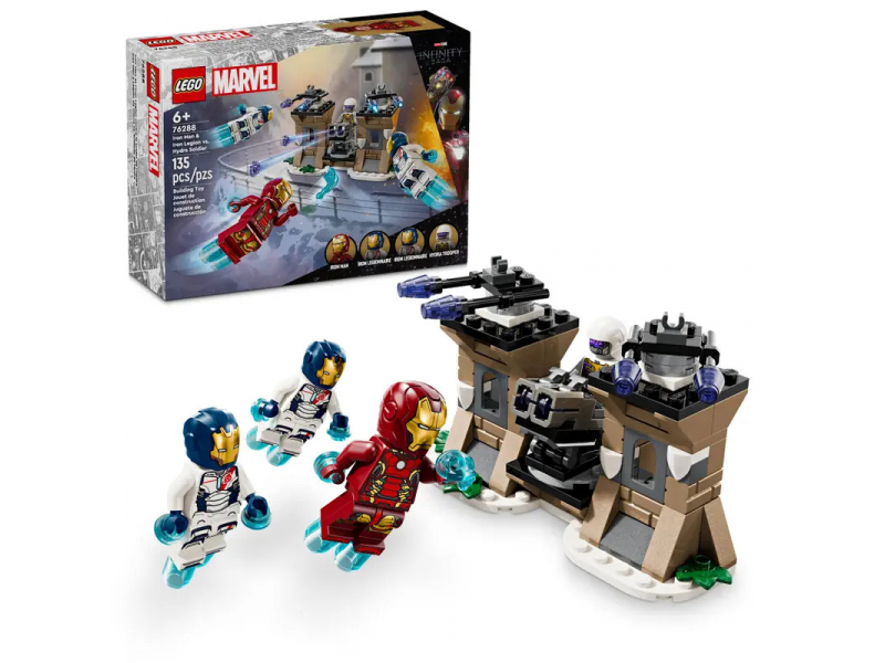 LEGO Marvel - Iron Man & Iron Legion vs. Hydra-Soldat (76288)
