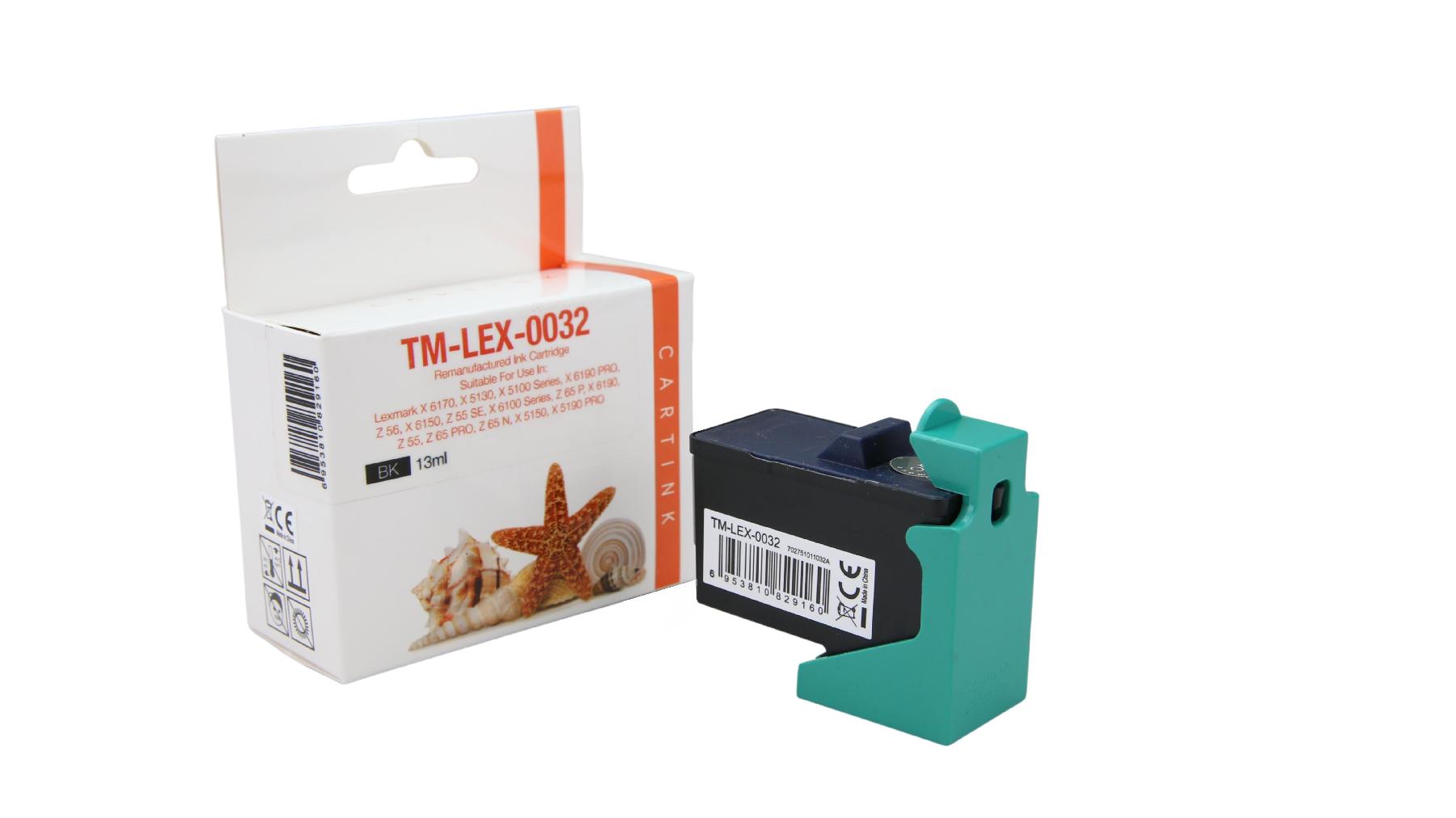 0032 Refill Tinte black Lexmark / 18L0032 /LEX82 / 13ml