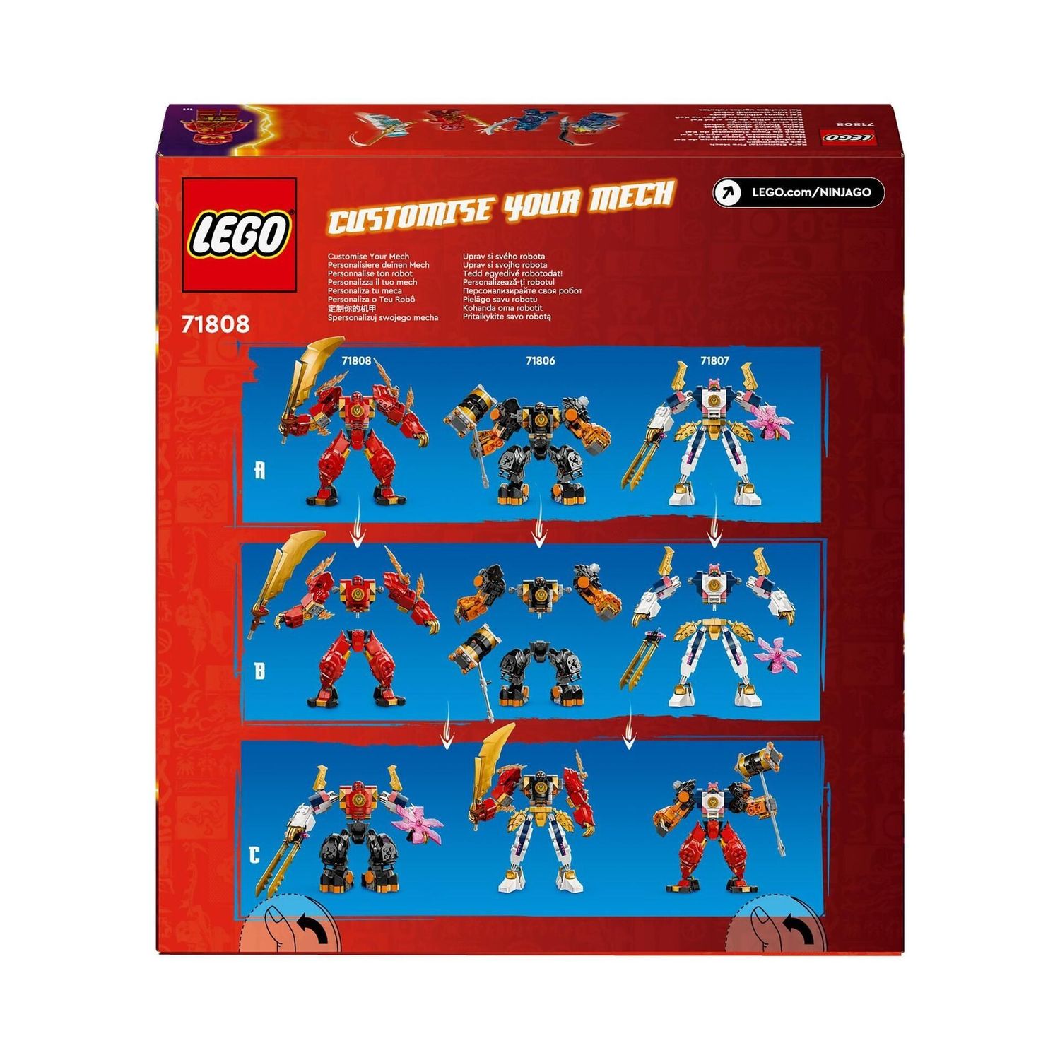 LEGO® 71808 - Ninjago - Kais Feuermech (322 Teile) LEGO® 71808 - Ninjago - Kais Feuermech (322 Teile)