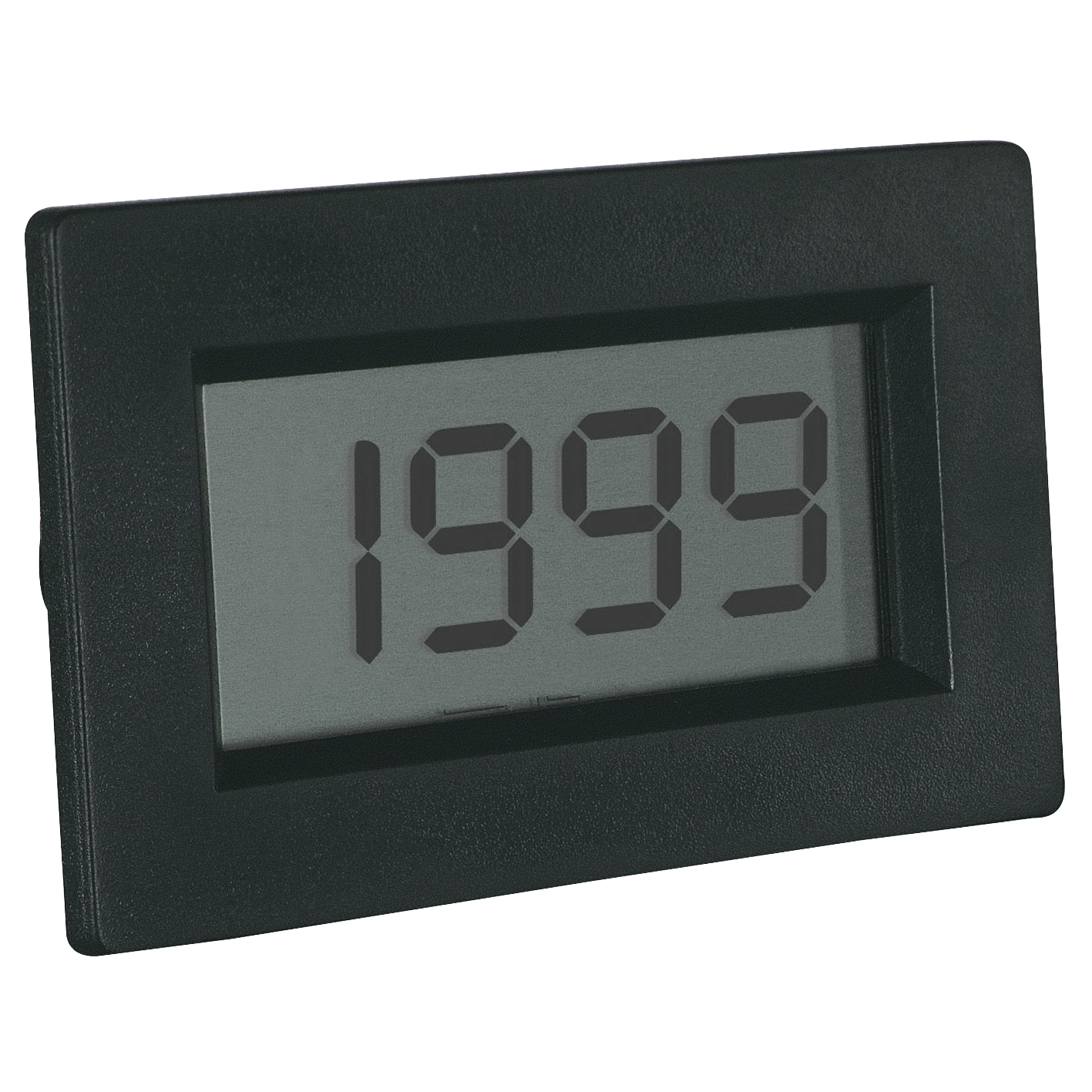 LCD Voltmeter-Einbaumodul PeakTech ''LDP-135'', 13mm Ziffernhöhe, Batteriebetrieben (9V Batterie)