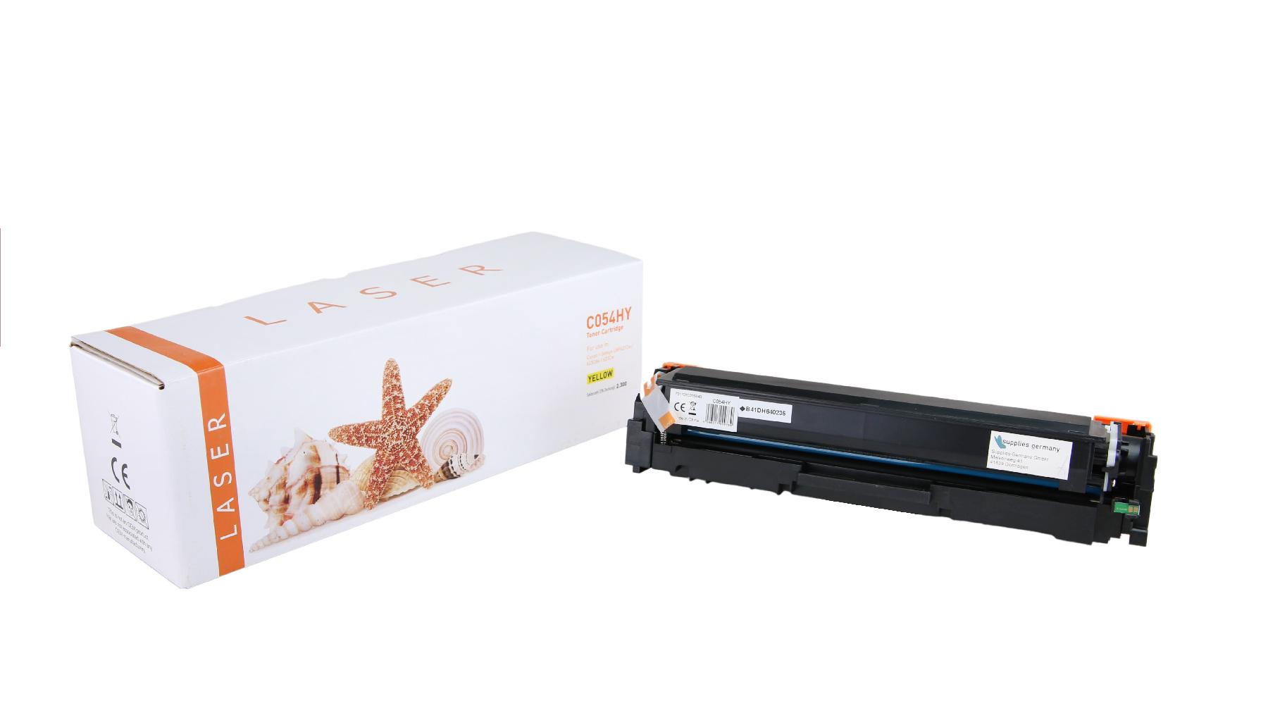 054HY alternativ Toner yellow Canon / 3025C002 / 2.300 Seiten