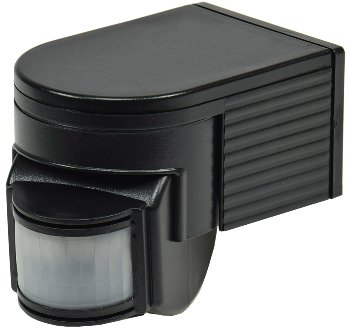 Aufputz Bewegungsmelder "CBM" 180° - IP44, 1-1000W, 3-Draht, schwarz