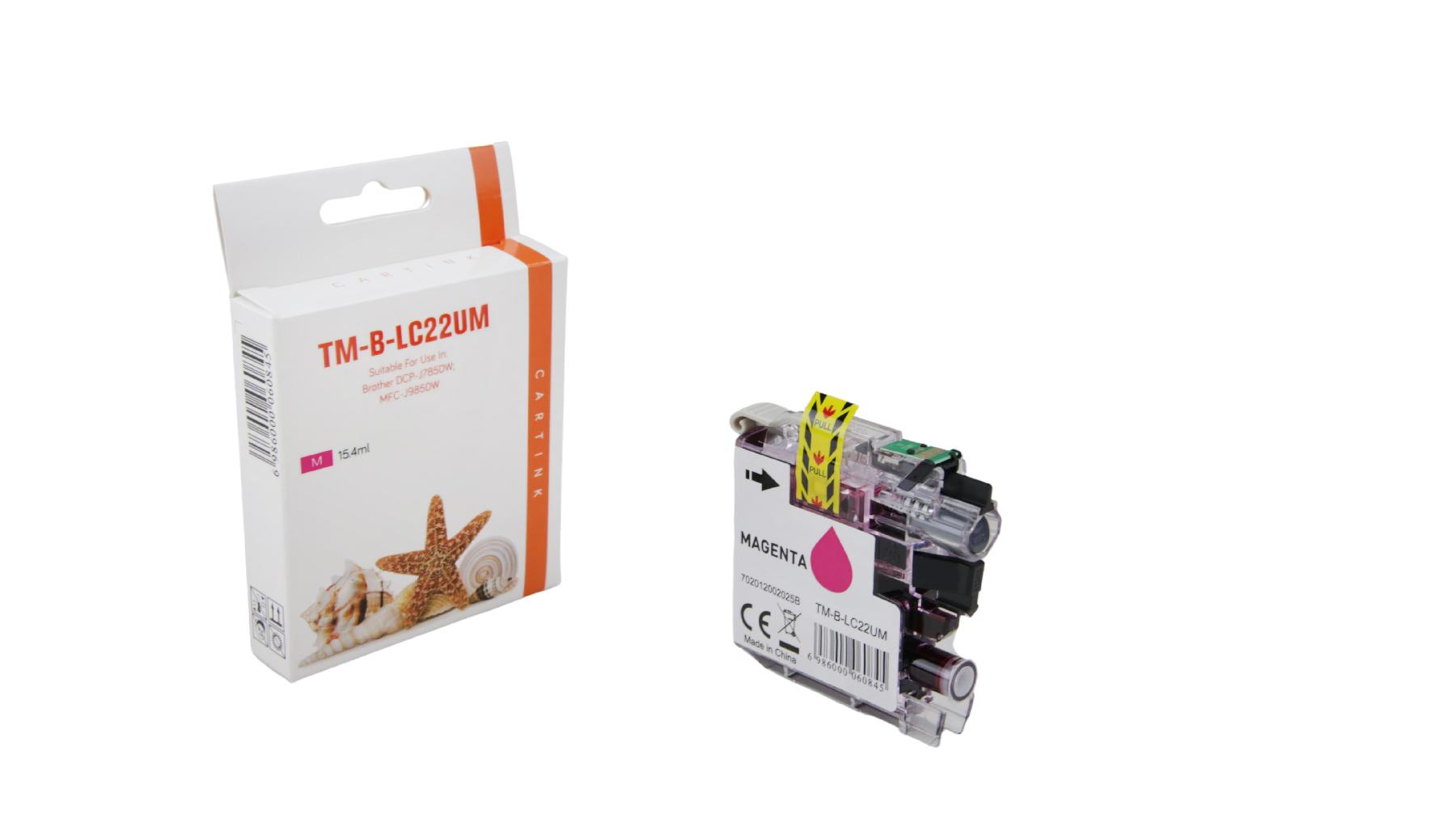 LC22UM alternativ Seestern Tinte Magenta für Br / LC22UM / 15,4ml