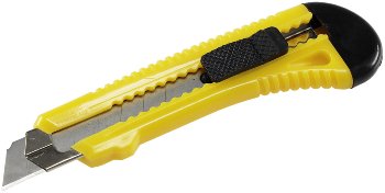 Abbrechmesser mit 18mm-Klinge - mit Metallschaft