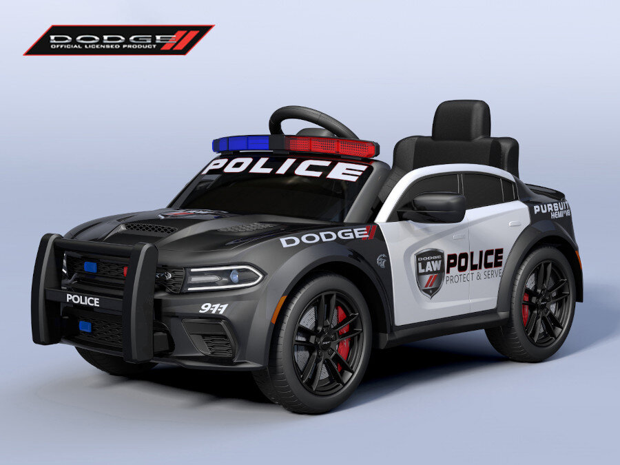 Elektro-Kinderfahrzeug Dodge Polizei