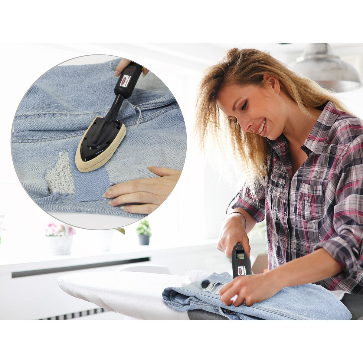Folienbügeleisen Digi Control Iron mit Digitalanzeige und Temperaturregelung