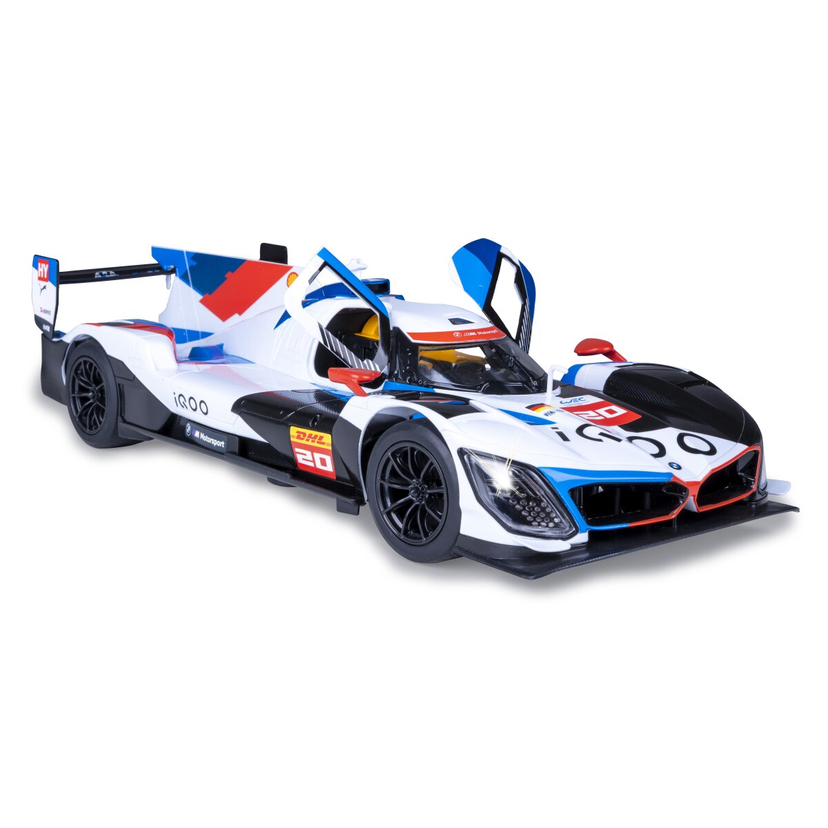 BMW M Hybrid V8 LMDH 1:14 weiß 2,4GHz Tür manuell
