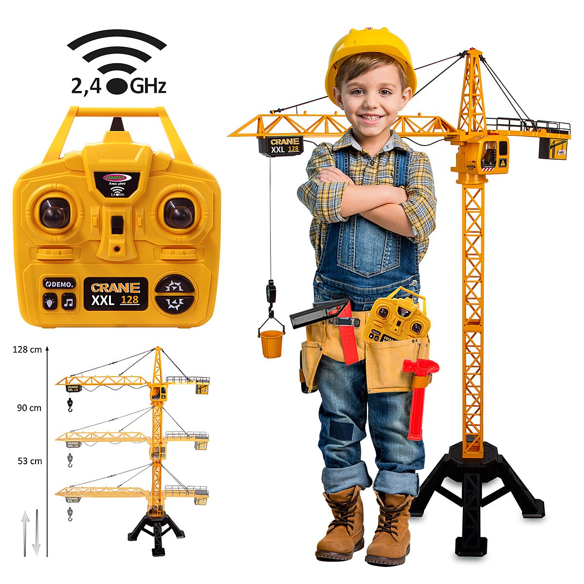Turmdrehkran Crane XXL 128 2,4GHz