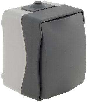 NUQUI Feuchtraum Wechsel-Schalter, IP54, Aufputz, 250V~/ 10A NUQUI Feuchtraum Wechsel-Schalter, IP54, Aufputz, 250V~/ 10A