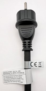 CEE auf Schutzkontakt-Stecker 0,35m - 230V, Adapter für Wohnwagen, Camping