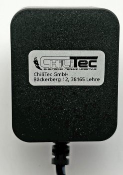 Stecker-Netzteil "CTN-1212n" - 110-240V~ >12V=, 1000mA / 12W