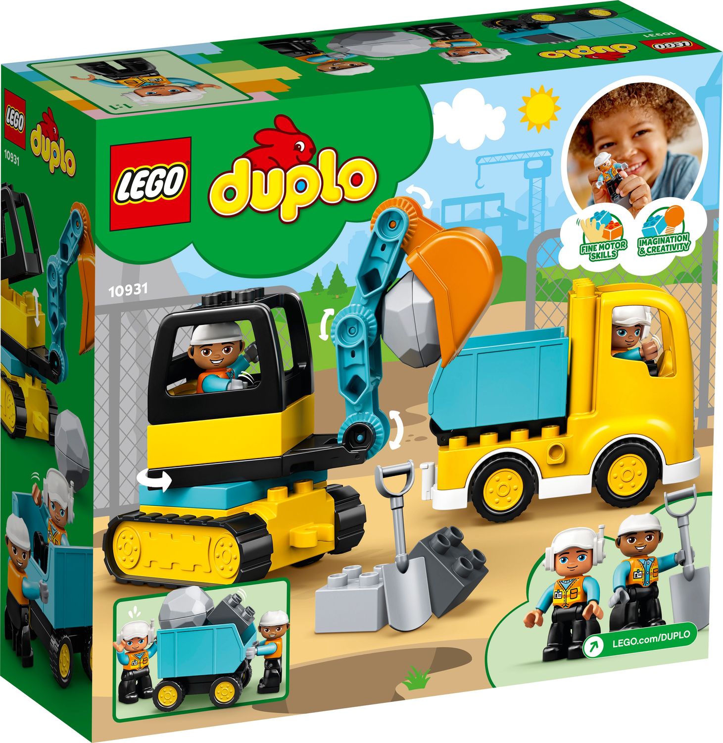 LEGO® 10931 - DUPLO Bagger und Laster (20 Teile) LEGO® 10931 - DUPLO Bagger und Laster (20 Teile)