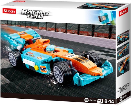 Sluban M38-B0763 - Racing Team - Rennwagen Sluban M38-B0763 - Racing Team - Rennwagen