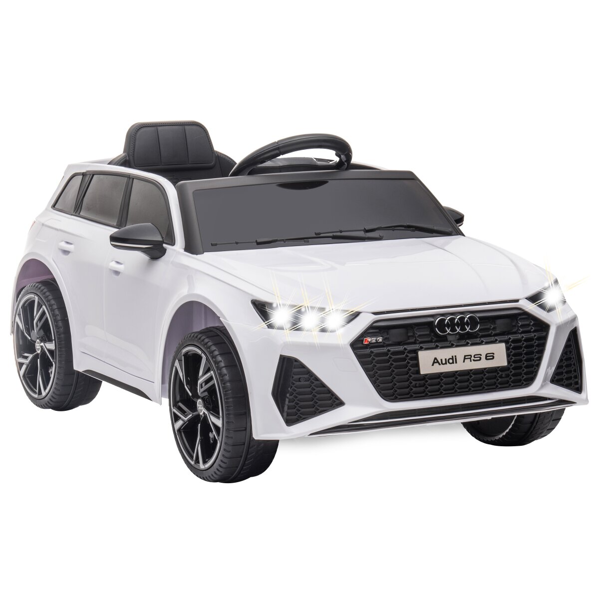 Kinderfahrzeug Audi RS 6 weiß