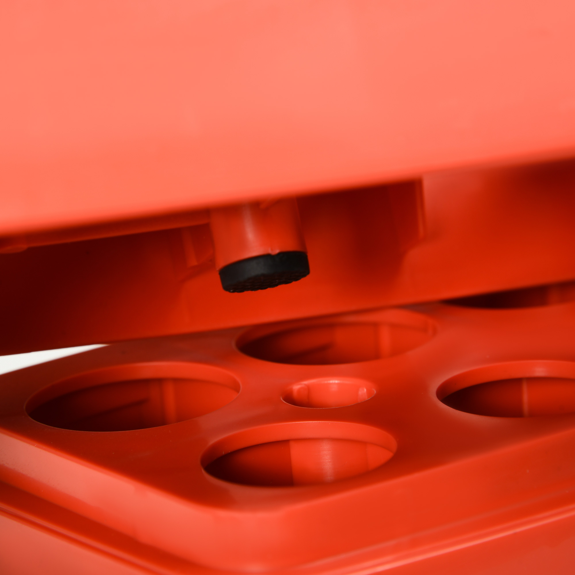 Stepper höhenverstellbare Stepper Aerobic Stepper, Rot + Schwarz