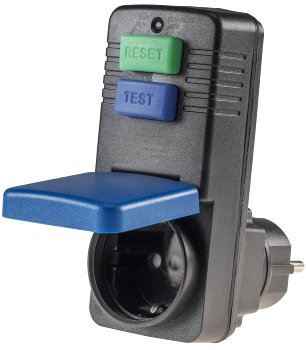 Fehlerstromschutzadapter "CT-RCD" (DI) - Personenschutz-Zwischenstecker IP54