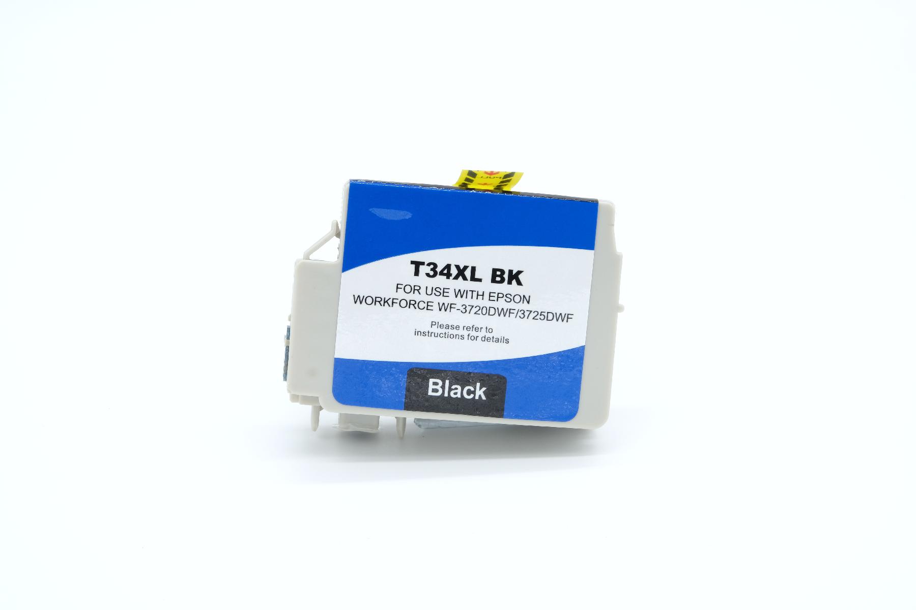 T34XLschwarz alternativ Tinte schwarz für Epson / C13T34714010 / 1.100 Seiten