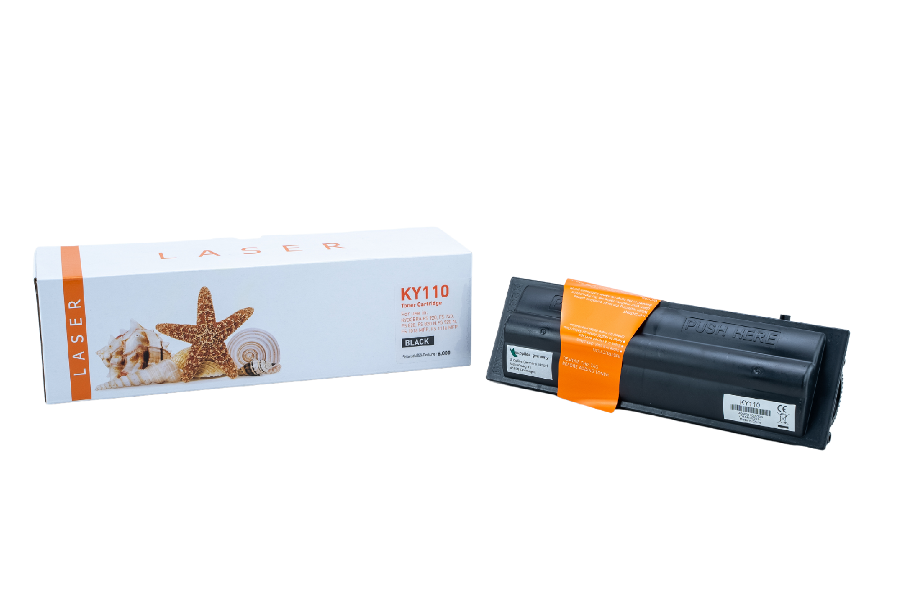 TK110 alternativ Toner black Kyocera / TK110 / 6.000 Seiten