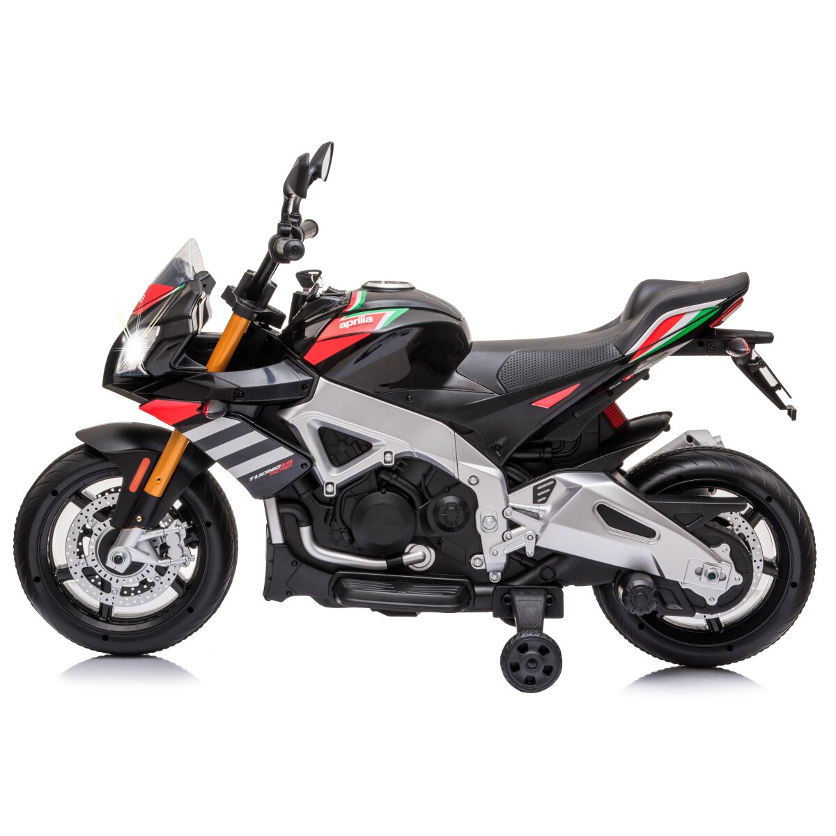 Elektro-Kinderfahrzeug Aprilia Tuono V4 1100 RR Elektro-Kinderfahrzeug Aprilia Tuono V4 1100 RR Italy Design 12V