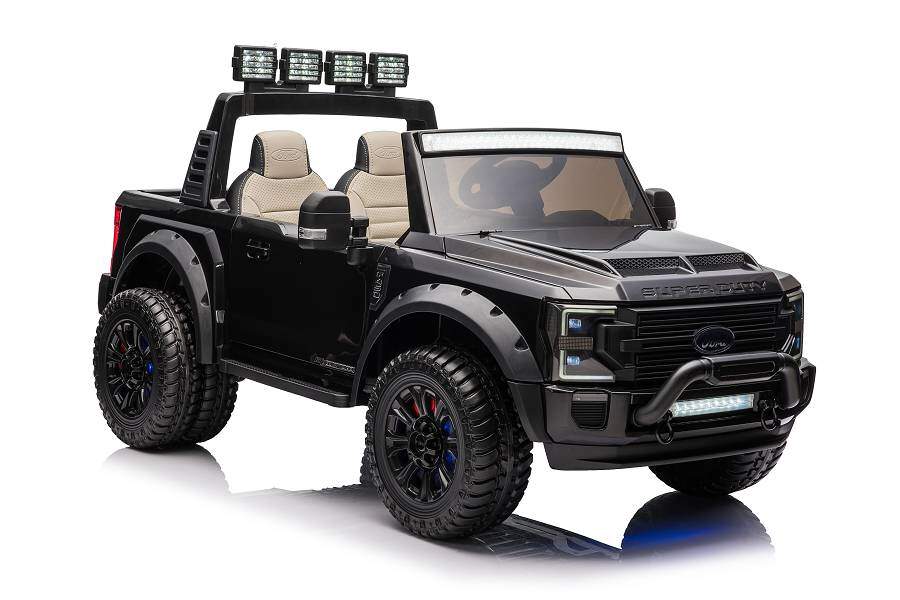 Elektro-Kinderfahrzeug Ford Super Duty - schwarz
