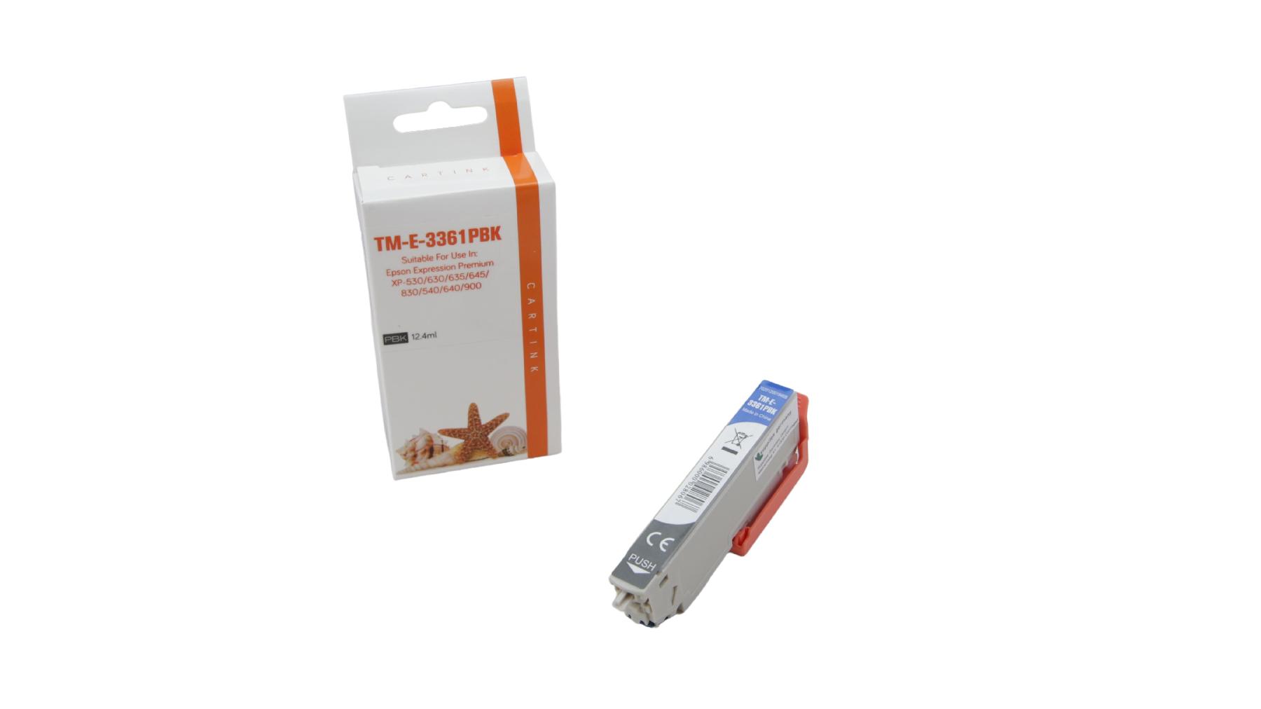 T33XLPschwarz alternativ Seestern Tinte Photo schwarz / C13T33614010 / 12,4ml