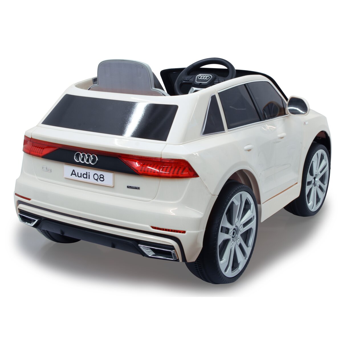 Kinderfahrzeug Audi Q8 weiß