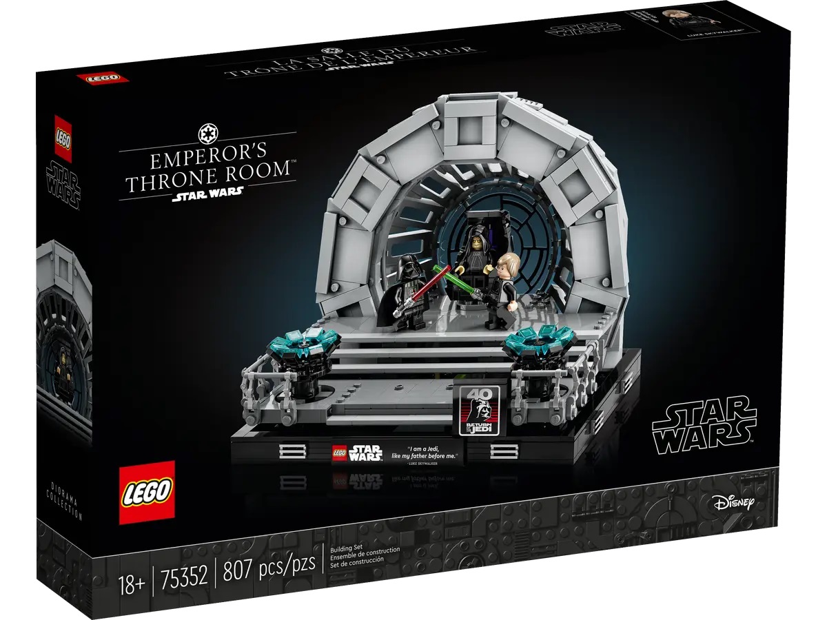 LEGO® 75352 - Star Wars Thronsaal des Imperators - Diorama (807 Teile) LEGO® 75352 - Star Wars Thronsaal des Imperators - Diorama (807 Teile)