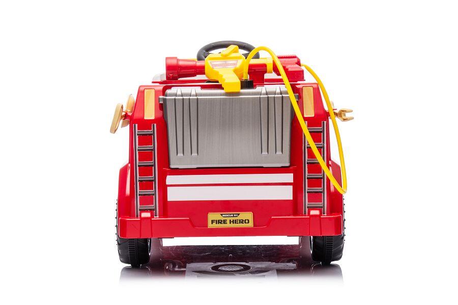 Elektro-Kinderfahrzeug  Feuerwehr - MP3, Sirene & Wasserspritze