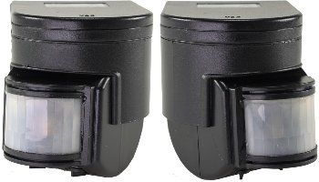 Aufputz Bewegungsmelder "CBM" 180° - IP44, 1-1000W, 3-Draht, schwarz