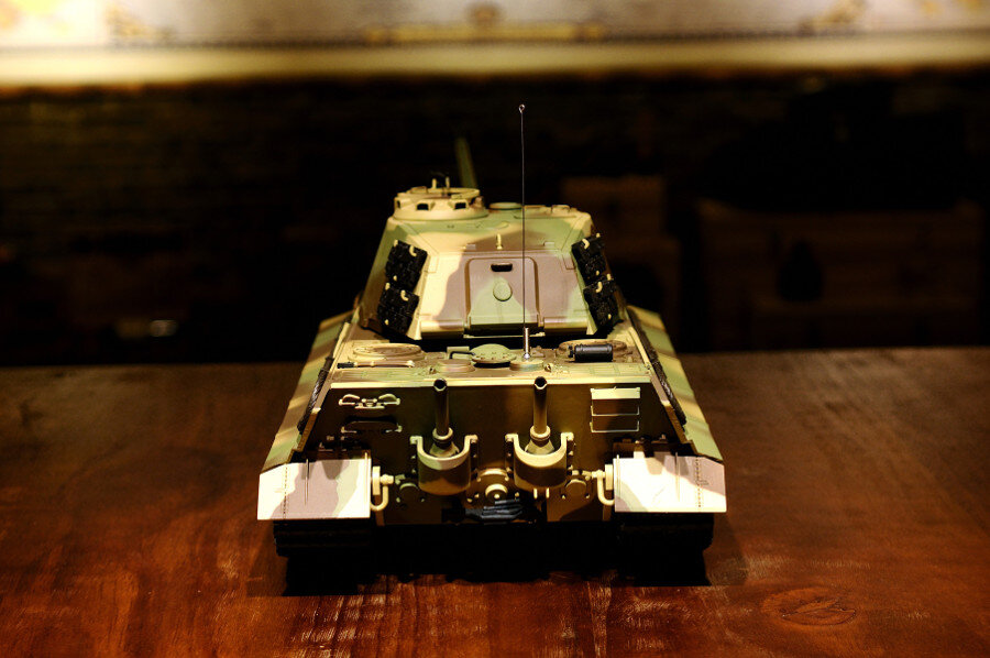 RC Panzer "Königstiger - Henschelturm" - Metallgetriebe & Metallketten