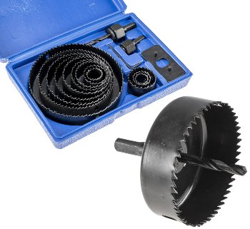 Lochsägen Set "Maxi" 16-teilig - 19 - 127mm, inkl. Transportkoffer