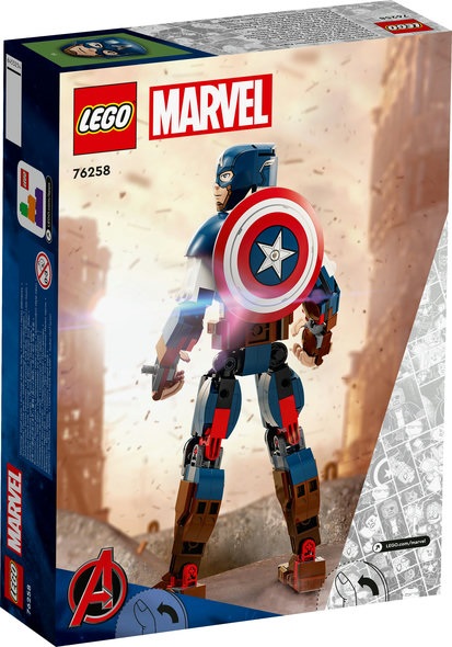 LEGO® 76258 - Marvel Captain America Baufigur (310 Teile) LEGO® 76258 - Marvel Captain America Baufigur (310 Teile)