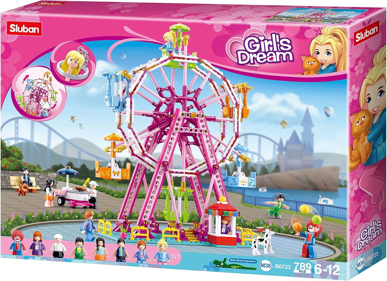 Sluban M38-B0723 - Girl's Dream - Riesenrad Sluban M38-B0723 - Girl's Dream - Riesenrad