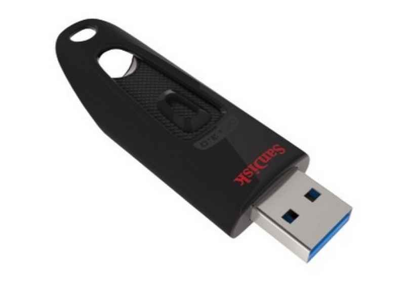 SanDisk Cruzer Ultra  16GB USB 3.0 Schwarz USB-Stick SDCZ48-016G-U46