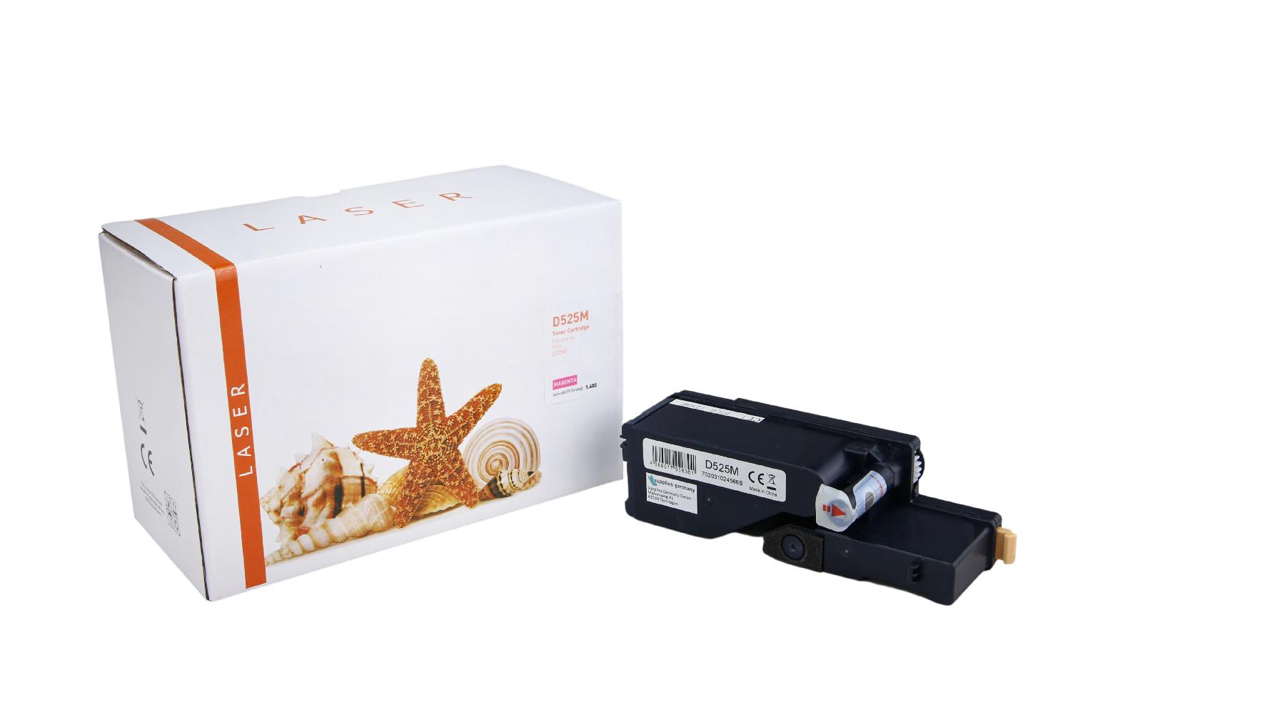 DELLE525M alternativ Toner magenta Dell  / WN8M9 / 1.400 Seiten