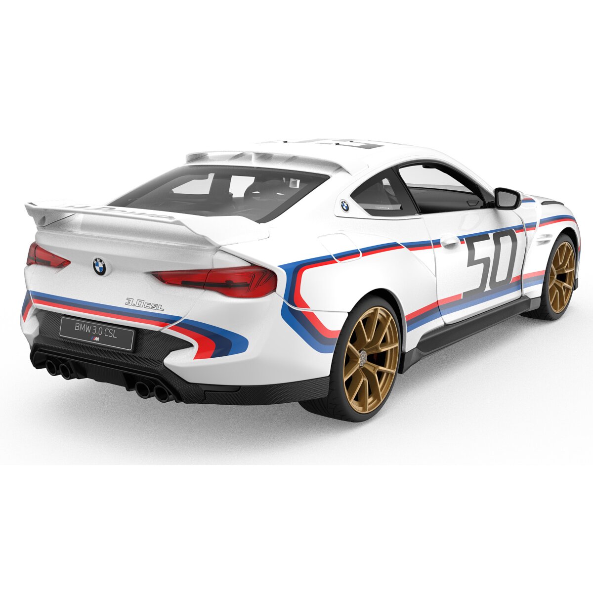 BMW 3.0 CSL 1:14 weiß 2,4GHz Tür manuell
